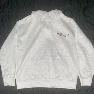 Essentials-style Oatmeal Hoodie 1:1 Replica | Unisex | Size: Medium